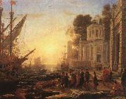 The Disembarkation of Cleopatra at Tarsus Claude Lorrain